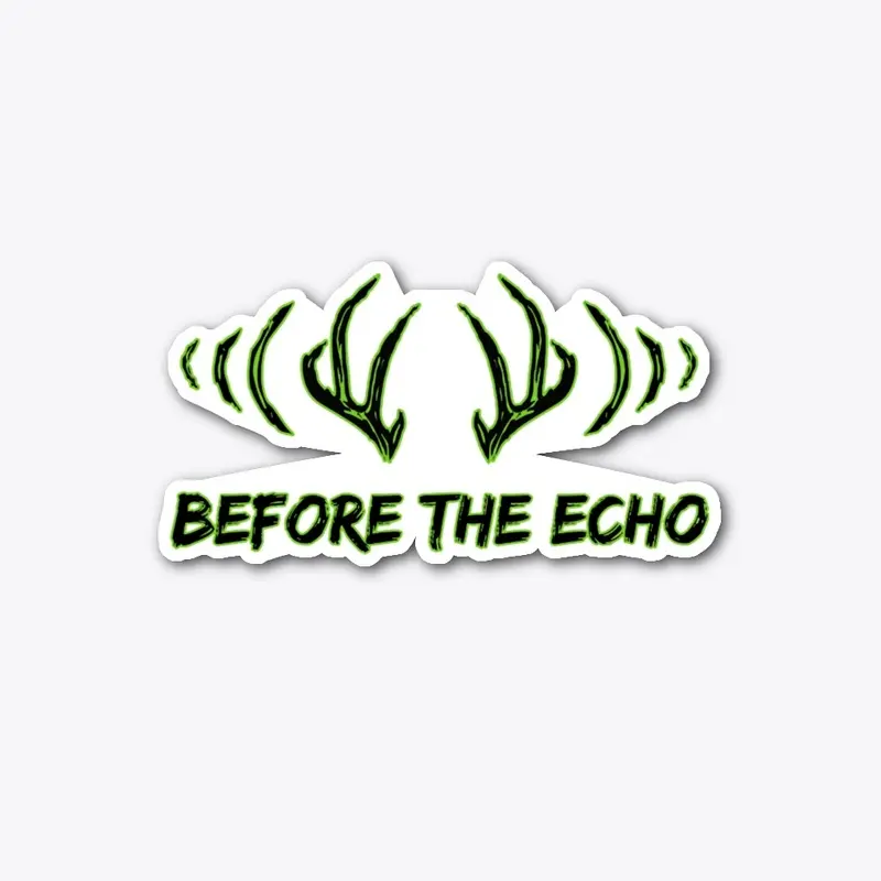 Before the Echo Sticker